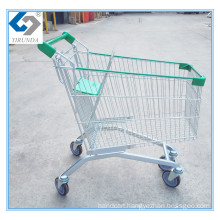 Caddie Style Supermarket Shopping Carts with 125L